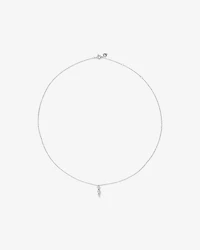 Graduated Drop Necklace with 0.28 Carat TW of Diamonds in 18kt White Gold