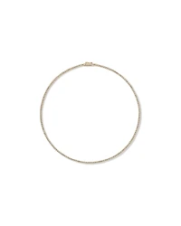 4.00 Carat TW Tennis Necklace in 18kt Yellow Gold
