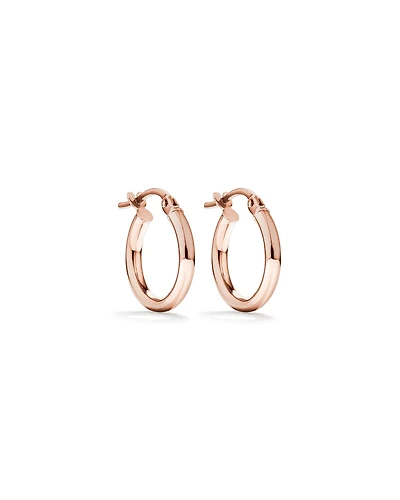 10mm Hoop Earrings 10kt Rose Gold