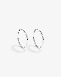 14mm Sleeper Earrings in Sterling Silver