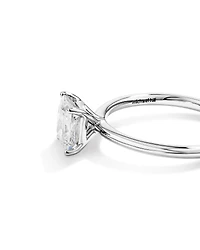 1.25 Carat Princess Cut Laboratory-Grown Diamond Ring In 14kt White Gold