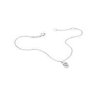 Bracelet à initiale « S » en argent