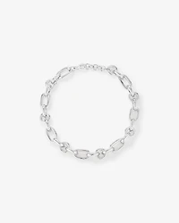 Collier à maillons audacieux en argent sterling