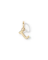 Pendentif initiale "J" en or jaune 10 carats