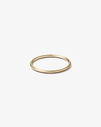 Bague unie en or jaune 10 K