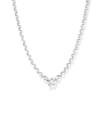 50cm (20") 6.5mm-7mm Width Belcher Chain in Sterling Silver