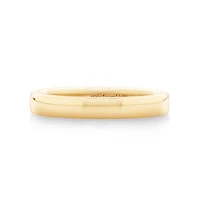Half Round Wedding Band 10kt Yellow Gold