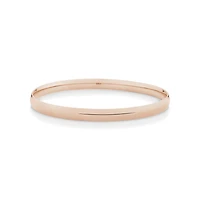 65mm Round Bangle in 10kt Rose Gold