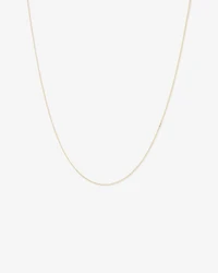 Chaîne belcher massive de 45 cm en or jaune 10 K