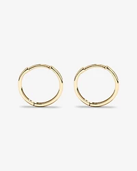 13.5mm Polished Huggie Earrings in 10kt Yellow Gold