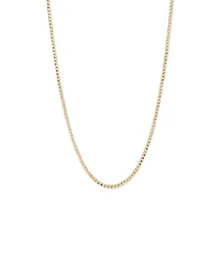 55cm (22") 3.9mm Width Semi Solid Curb Chain in 10kt Yellow Gold