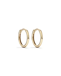Mini Hoop Earrings in 10kt Yellow Gold