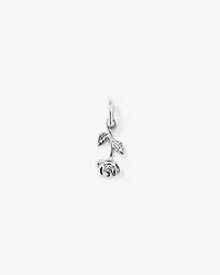 Pendentif rose 15 mm en argent sterling
