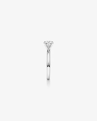 Carat TW Round Brilliant Laboratory-Grown Diamond Solitaire Engagement Ring in 14kt Gold