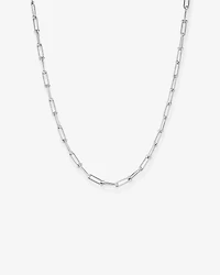 Chaîne à Maillons Boules et Ovales en Argent Sterling