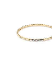Bracelet Jonc Flex de Diamant de 0,25 Carat TW en Or Jaune 10kt