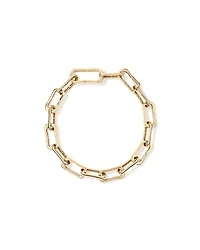 20.5cm (8.1") Alternate Clip Link Bracelet in 18kt Yellow Gold Vermeil