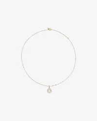 Lume Lab Round Pendant with 1.00 Carat TW of Laboratory-Grown Diamonds in 10kt Gold