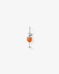 Pendentif Spritz en Argent Sterling avec Émail Orange