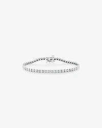 0.50 Carat TW Diamond Tennis Bracelet in Sterling Silver