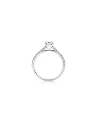 Engagement Ring with 0.78 Carat TW Diamonds in 14kt White Gold