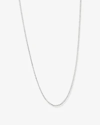 50cm (20") 2mm-2.5mm Width Belcher Chain in Sterling Silver