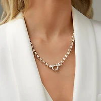 50cm (20") 6.5mm-7mm Width Belcher Chain in Sterling Silver