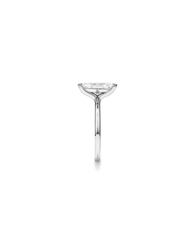 Solitaire Engagement Ring with 1.25 Carat TW of Laboratory-Grown Diamond in 14kt White Gold