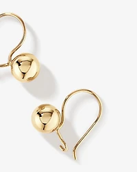 Boucles d'oreilles Euroball de 7 mm en or jaune 10 kt