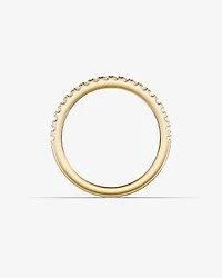 Bague de Mariage à Sertissage Griffe de Diamant de 0,34 Carat TW en Or Jaune 14kt