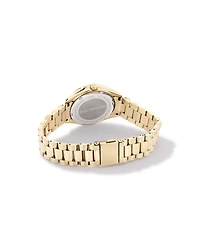 Women's 0.60 Carat TW Diamond Bezel Watch in Gold Tone Stainless Steel