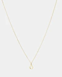 Pendentif « O » en or jaune 10 K