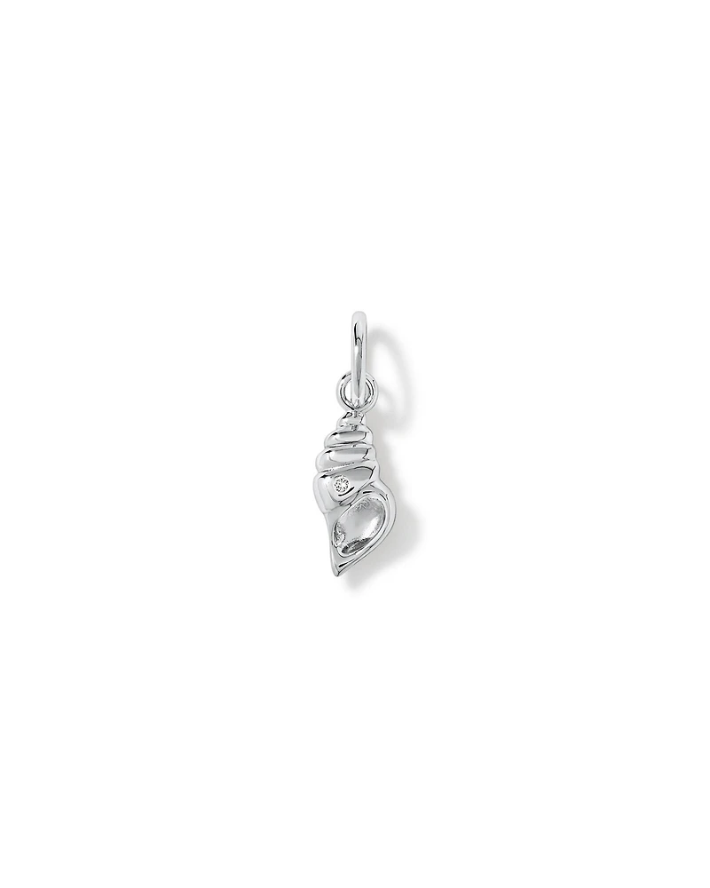 Pendentif Coquillage Conque en Argent Sterling