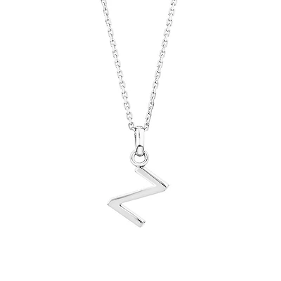 Pendentif « Z » en argent sterling