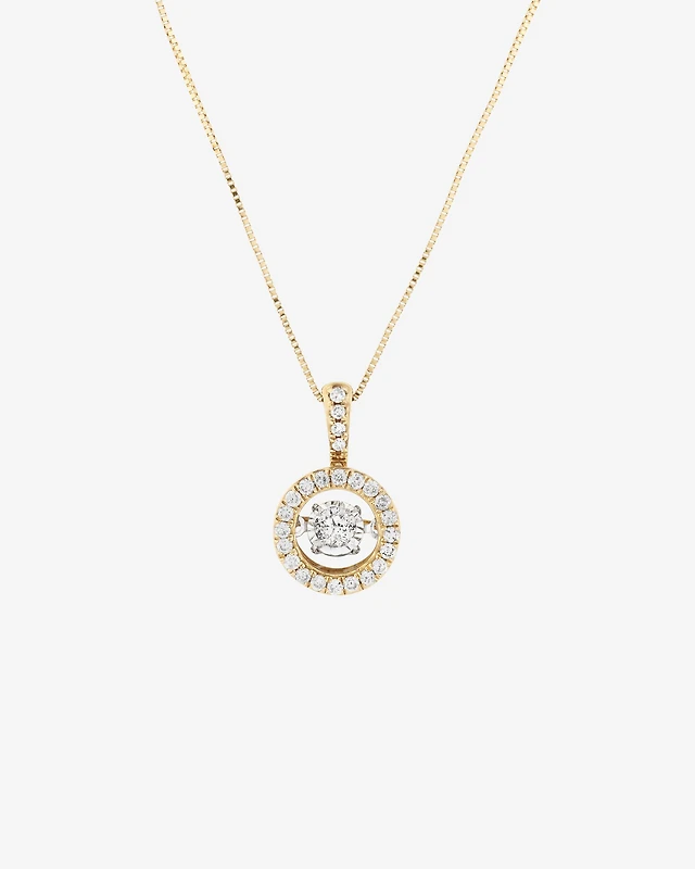 Michael Hill Everlight Pendant with Carat TW of Diamonds in