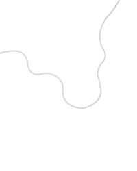 Chaîne belcher en argent sterling de 45 cm, largeur de 2 à 2,5 mm