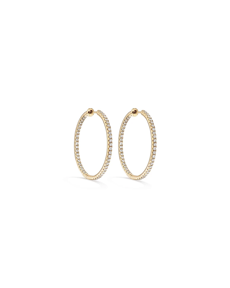 Anneaux en or jaune 10 K avec diamants totalisant 1,00 ct