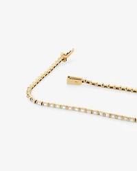 Bracelet de tennis en diamants de 0,74 carats TW en or blanc 10 ct