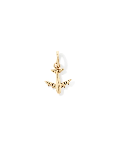 Pendentif Avion en Or Jaune 10 Carats
