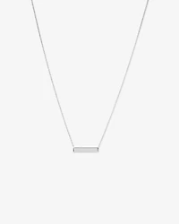 Collier à barre en argent sterling