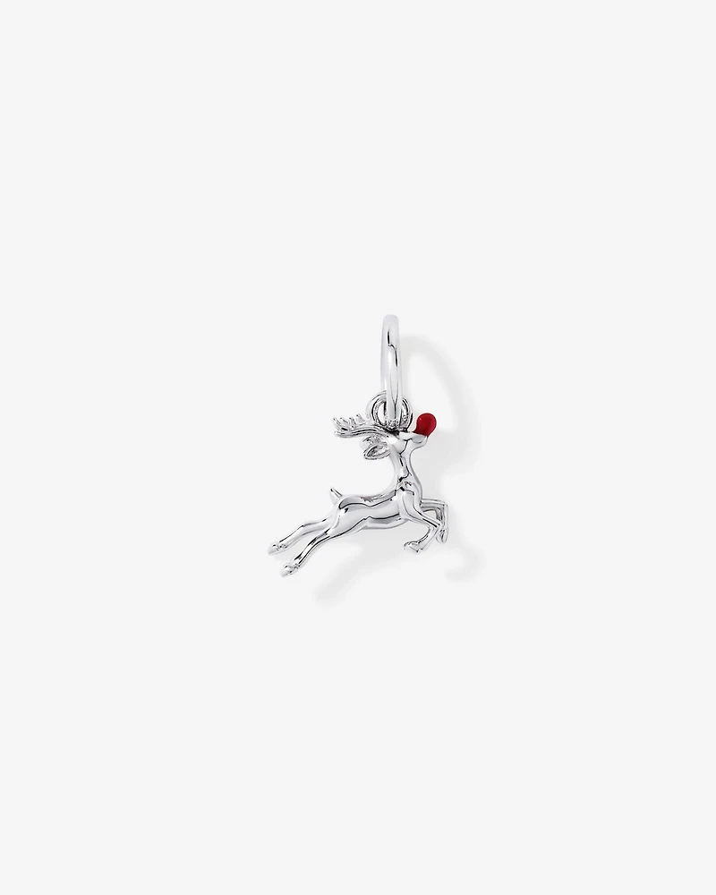 Pendentif Renne en argent sterling