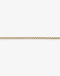 Chaîne belcher creuse de 45 cm en or jaune 10 K, largeur de 5 à 5,5 mm