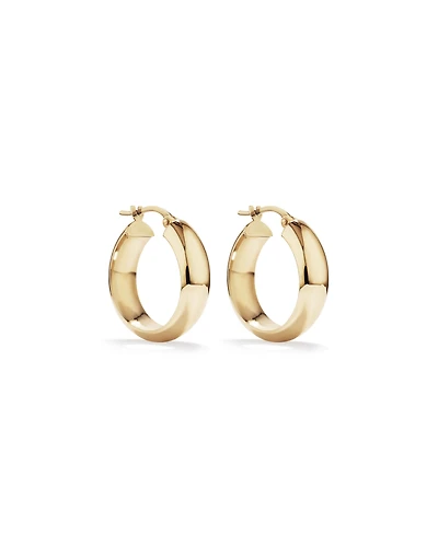 Anneaux de 15 mm en or jaune 10 K
