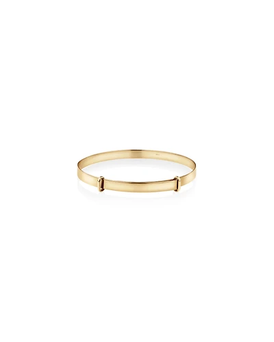 Expandable Baby Bangle in 10kt Yellow Gold