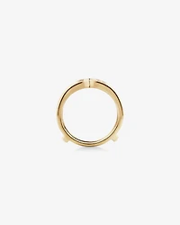 Bague complémentaire en or jaune 14 K avec diamants totalisant 0,50 ct