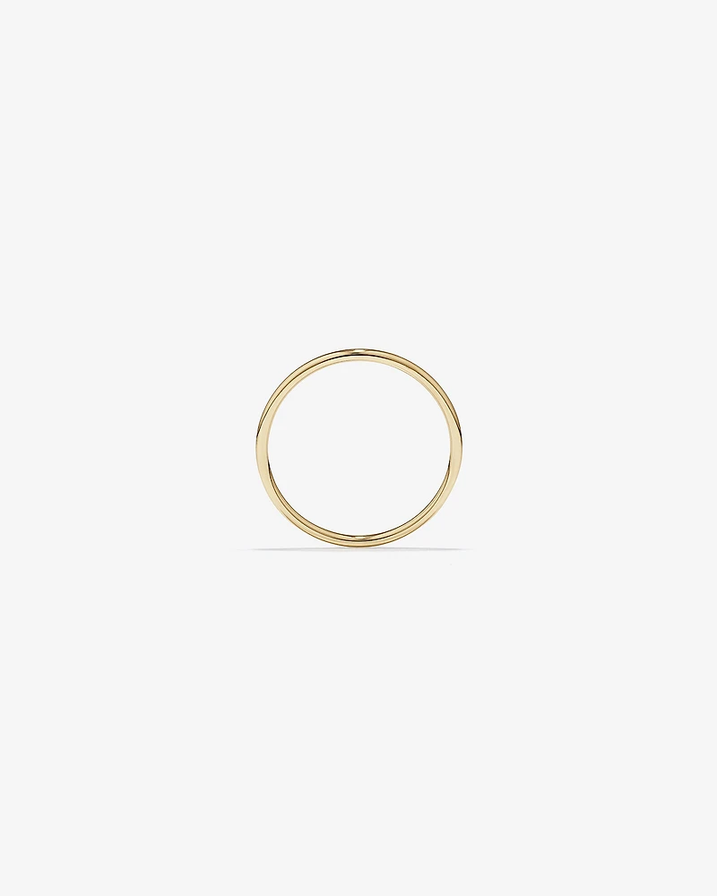 Plain Band Ring in 10kt Yellow Gold