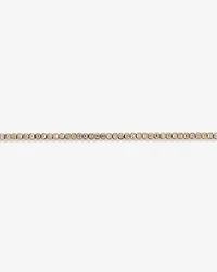 LAB. Tennis Bracelet with 2.95 Carat TW Emerald Cut Laboratory-Grown Diamonds in 10kt Yellow Gold