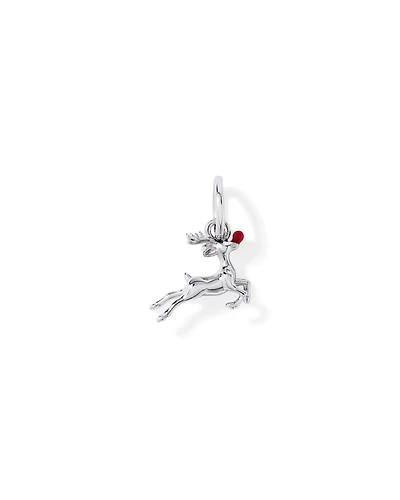 Reindeer Pendant in Sterling Silver