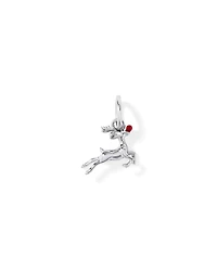 Reindeer Pendant in Sterling Silver