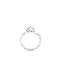 Engagement Ring with 1 1/4 Carat TW of Diamonds in 14kt White Gold
